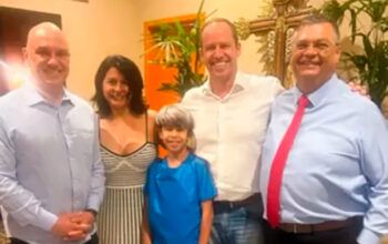 Flávio Dino janta com Alexandre de Moraes  antes de seu casamento no Maranhão