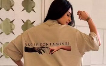 Influencer gospel é acusada de racismo após lançar camiseta cristã: “Não se contamine!”
