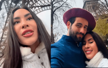 Isabelle e Matteus ficam presos no elevador da Torre Eiffel durante viagem a Paris