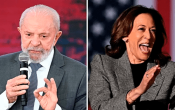 Lula diz torcer para Kamala ganhar nos EUA após 'democracia ruir' sob Trump
