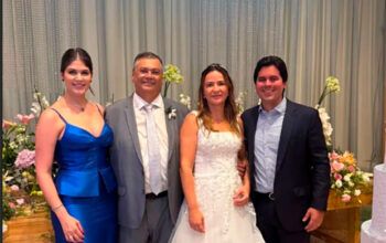 Casamento de Dino teve área reservada para Moraes e ministros do STF