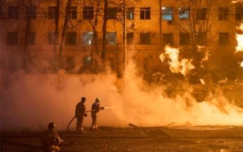 Explosões abalam Kiev após alerta de ataque com mísseis balísticos