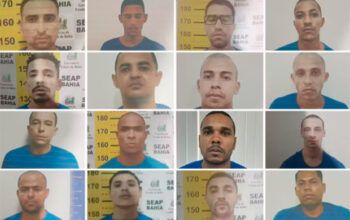Grupo armado invade prisão na Bahia e liberta chefe de facção e mais 15