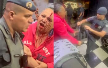 Supervisora de vendas e família são agredidos a golpes de cassetete por PMs em Barueri