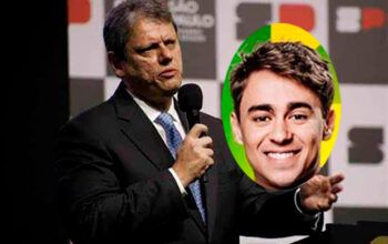 Nikolas parabeniza Derrite e Tarcísio pela truculência e banho de sangue da PM em SP