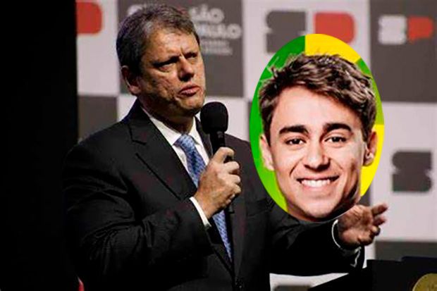 Nikolas parabeniza Derrite e Tarcísio pela truculência e banho de sangue da PM em SP