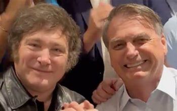 Proibido de sair do país, Bolsonaro deve participar de evento com Milei por vídeo