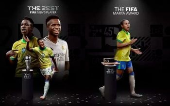 “The Best”: Lula saúda Vinni Jr. e Marta após premiação da FIFA