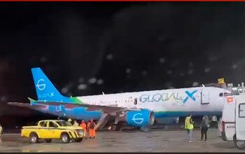 Avião com primeiros deportados da era Trump pousa em Manaus; devido a problemas técnicos não tem data para decolar para BH