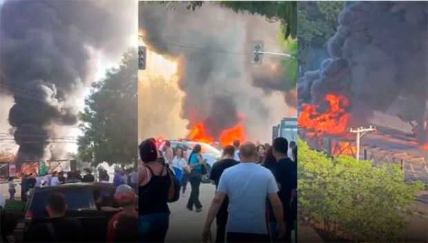 Avião que caiu em São Paulo explodiu após tocar o solo