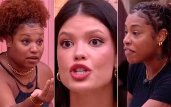 'BBB 25' - Briga entre Vitória, Camilla e Thamiris esquenta madrugada