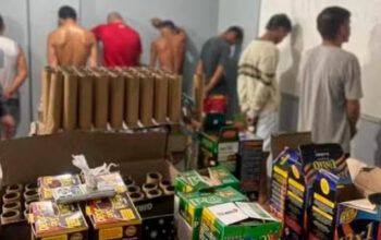 Facção criminosa comemora aniversário com rimbombar de fogos de artifício em Manaus e no interior do estado