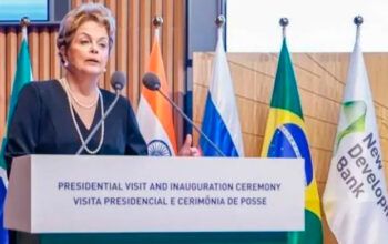 Ex-presidente Dilma Rousseff é reeleita presidente do Banco do Brics sediado em Xangai