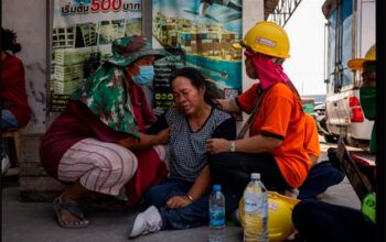 Passa de dois mil o número de mortos após terremoto em Mianmar