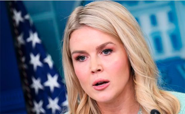 Porta-voz de Trump perde a cabeça ao ser questionada sobre tarifas