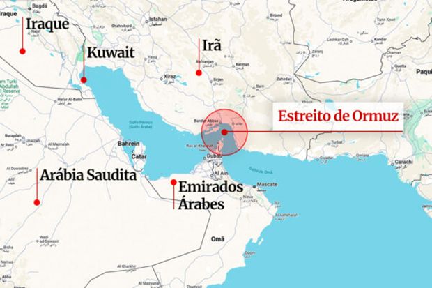 Em resposta aos ataques dos EUA, Parlamento iraniano decide fechar Estreito de Ormuz, rota de 21% do petróleo mundial