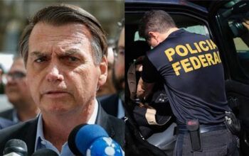 Jair Bolsonaro depõe à PF sobre ajuda ao filho Eduardo nos EUA