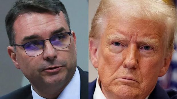 Flávio Bolsonaro diz que sanção a Motta e Alcolumbre pode atrapalhar oposição