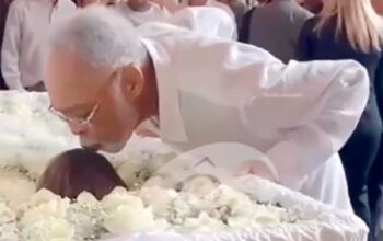 Gilberto Gil emociona ao se despedir de Preta Gil com beijo na testa