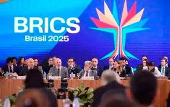 Países do Brics reagem à fala de Trump sobre tarifa adicional de 10%