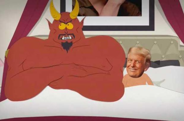 'South Park' coloca Trump na cama com Satanás e faz referência a caso Epstein