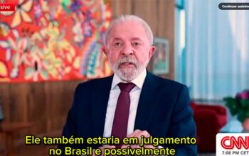 “Trump estaria preso se fosse brasileiro”, diz Lula a TV dos EUA