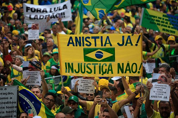 Datafolha diz que 61% rejeitam candidatos que defendem anistia a Bolsonaro