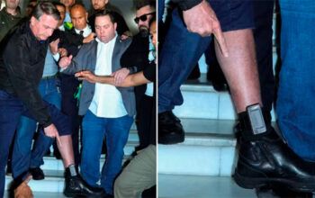 Pesquisa Datafolha diz que 55% aprovam tornozeleira em Bolsonaro e que ex-presidente pretendia sair do Brasil