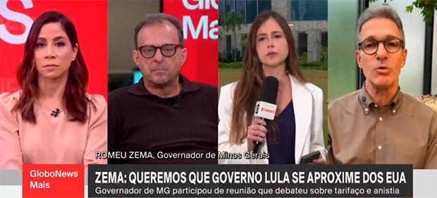 Romeu Zema passa vergonha na GloboNews ao ser desmentido sobre 8/1 - vídeo