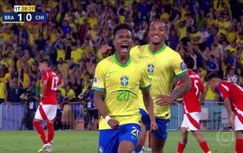 Brasil derrota o Chile por 3 x 0 no Maracanã pelas Eliminatórias da Copa do Mundo