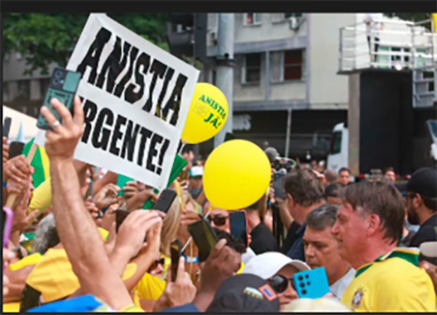 Datafolha: 54% rejeitam anistia a Bolsonaro e outros 39% são favoráveis