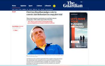 Imprensa internacional repercute voto de Moraes no julgamento de Bolsonaro