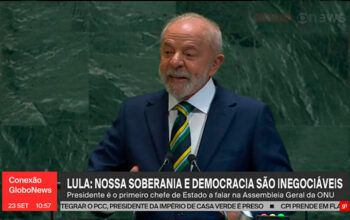 Lula lamenta ausência de líder palestino e diz que 'nada justifica o genocídio em Gaza'