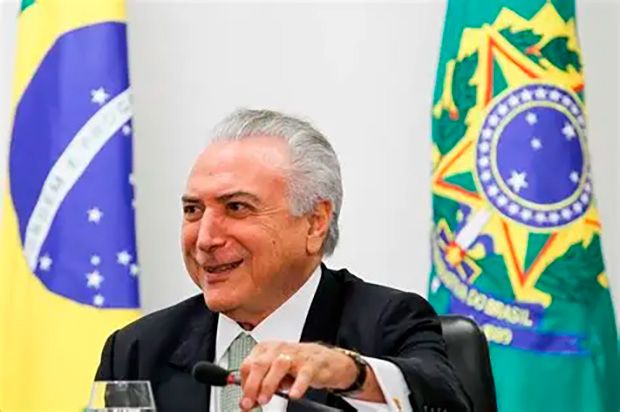 "Maior cabo eleitoral de Lula é Trump", diz Temer