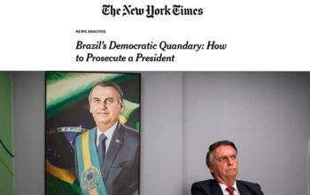 New York time sobre julgamento de Bolsonaro: Triunfo da democracia