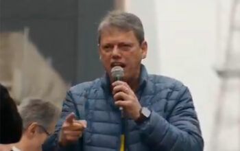 Tarcísio chama Moraes de ditador e tirano e ameaça o STF em ato bolsonarista na avenida Paulista