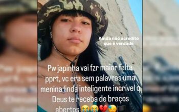 As mensagens da comunidade para Japinha do CV: Inteligente e linda”