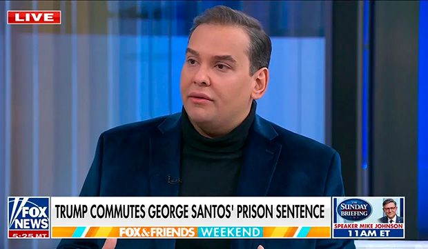 Bolsonarista George Santos aparece na TV após ser solto e agradece a Trump