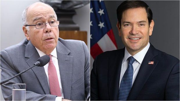 EUA classificam conversa entre Marco Rubio e Mauro Vieira como “positiva”