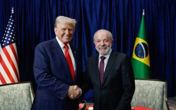 Lula se reúne com Trump na Malásia e discute relações entre Brasil-EUA