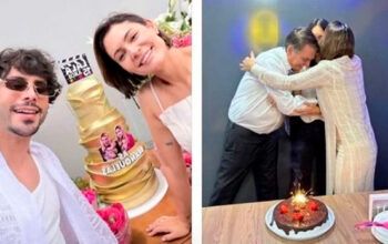 Michelle Bolsonaro tenta esconder bolo luxuoso, mas maquiador entrega tudo