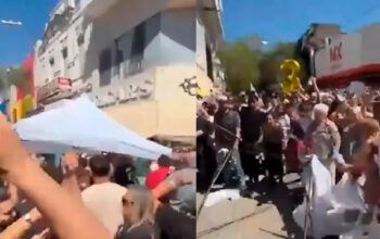 Milei é expulso de cidade onde faria caminhada de campanha