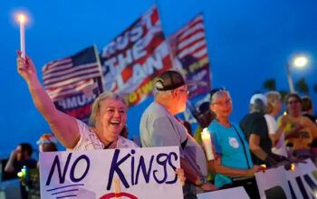 "No Kings": Protestos contra Trump tomam as ruas dos EUA