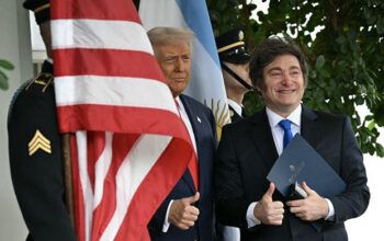 Trump diz que ajuda à Argentina depende de vitória de Milei nas eleições