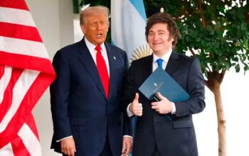 Trump diz que “Argentina está morrendo”: “Não tem dinheiro”