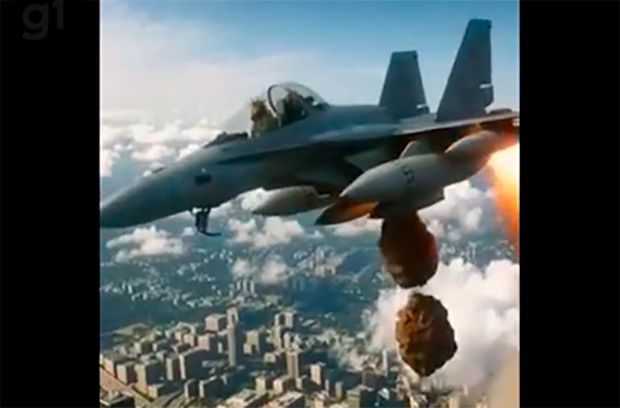 Trump publica vídeo de IA em que usa coroa e despeja fezes sobre manifestantes dos protestos "No Kings"