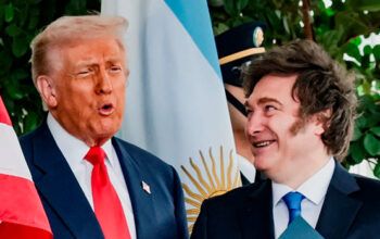 Trump volta a dizer durante encontro com Milei que teve uma “ótima conversa” com Lula