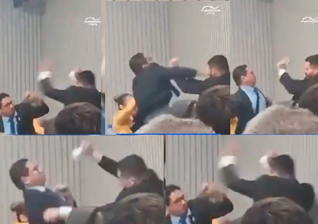 Vereadores de Sena Madureira (AC) trocam socos durante sessão ordinária