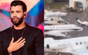 VÍDEO: Evento em fazenda de Gusttavo Lima impressiona pela quantidade de aeronaves