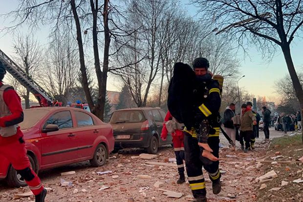 Ataque russo com drones e mísseis deixa 25 mortos na Ucrânia